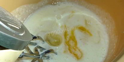 Шаг 1: торта черного принц на кефире