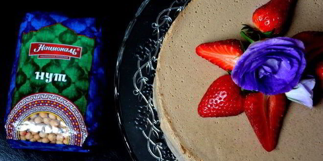 Рецепт торта из нута с банановым суфле