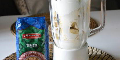 Шаг 11: торта из нута с банановым суфле