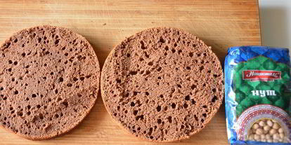 Шаг 13: торта из нута с банановым суфле