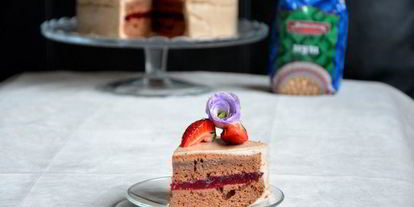 Шаг 19: торта из нута с банановым суфле