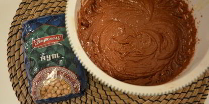 Шаг 3: торта из нута с банановым суфле