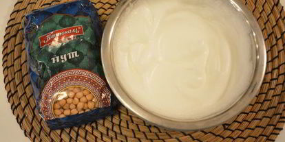 Шаг 4: торта из нута с банановым суфле