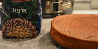 Шаг 7: торта из нута с банановым суфле