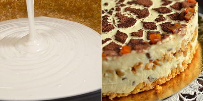 Рецепт торта из творога без выпечки