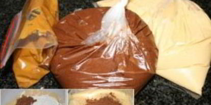 Шаг 4: торта леопардового