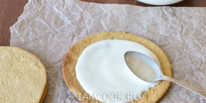 Шаг 14: торта медовик карамельный