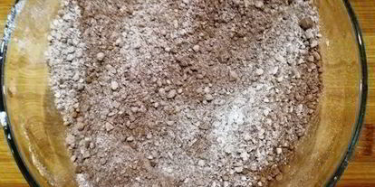 Шаг 1: торта-неряхи шоколадно-арахисовый