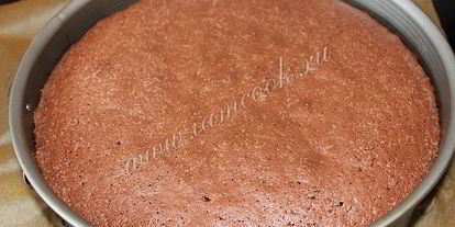 Шаг 4: торта норка крота