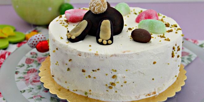 Рецепт торта пасхального заяц