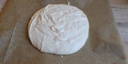 Шаг 2: торта пасхального заяц