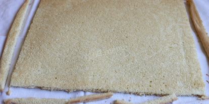 Шаг 4: торта пасхального заяц