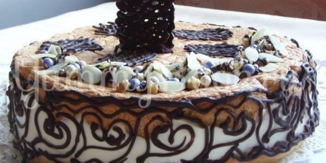 Рецепт торта с творожным кремом