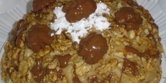 Рецепт торта шишка