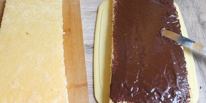 Шаг 10: торта швейцарского с маскарпоне