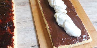 Шаг 12: торта швейцарского с маскарпоне