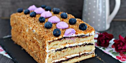 Шаг 16: торта швейцарского с маскарпоне