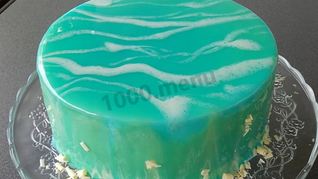 Рецепт Цветной зеркальной глазури для торта