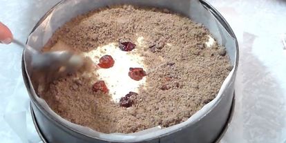 Шаг 5: творожного торта с вишней