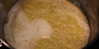 Шаг 2: яблочного торта с карамельным баварским муссом с корицей