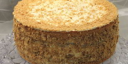 Шаг 27: яблочного торта с карамельным баварским муссом с корицей