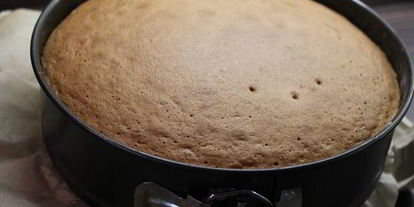 Шаг 4: яблочного торта с карамельным баварским муссом с корицей