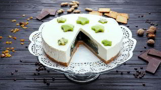 Рецепт Желейного торта с киви