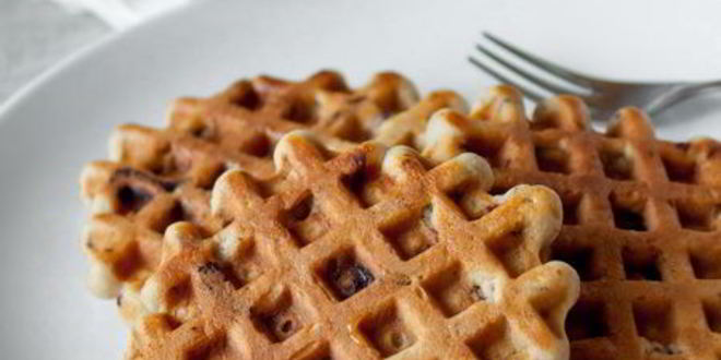 Рецепт арахисовых вафель с шоколадной крошкой