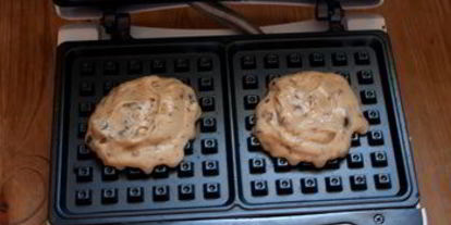 Шаг 6: арахисовых вафель с шоколадной крошкой