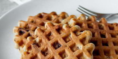 Шаг 8: арахисовых вафель с шоколадной крошкой