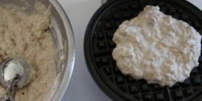 Шаг 6: бананова-ореховых вафли