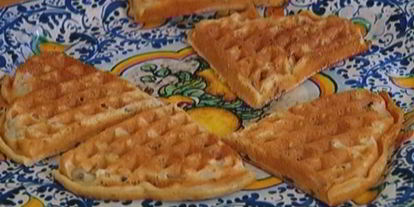 Шаг 7: бельгийских вафель с диким рисом