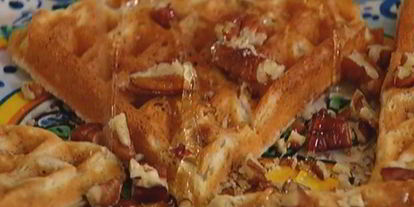 Шаг 8: бельгийских вафель с диким рисом