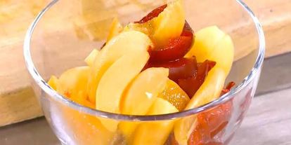 Шаг 4: гречишных вафель с фруктами и йогуртом