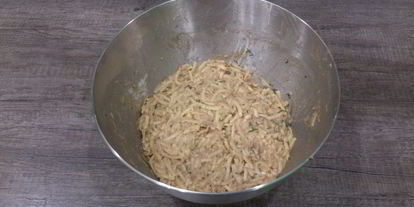 Шаг 5: картофельных вафель с зеленью