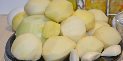 Шаг 1: картофельных вафель в вафельнице