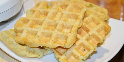 Шаг 12: картофельных вафель в вафельнице