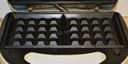 Шаг 9: картофельных вафель в вафельнице