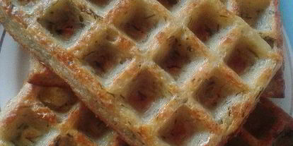 Шаг 7: картофельных вафель