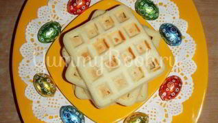 Рецепт Хрустящих масляных вафель