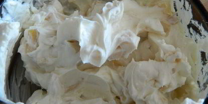 Шаг 6: хрустящих вафель с маскарпоне и фруктами