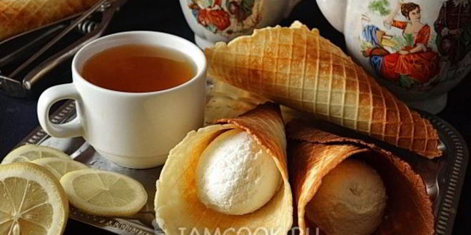 Рецепт хрустящих вафель в вафельнице на маргарине