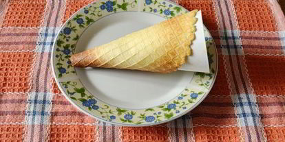 Шаг 10: хрустящих вафель в вафельнице на маргарине