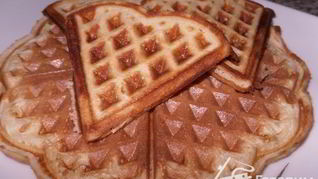 Рецепт Мягеньких вафель