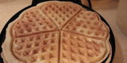 Шаг 2: мягких вафель для вафельницы