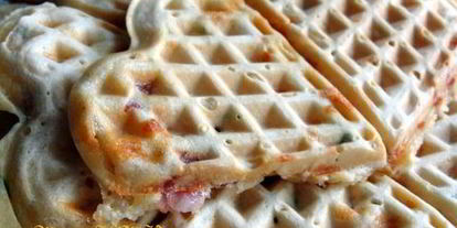 Шаг 1: пикантных вафель на завтрак