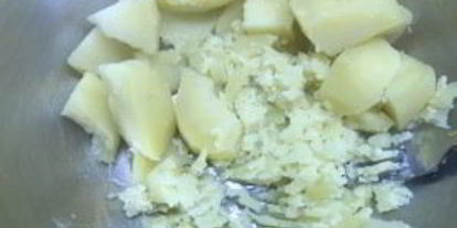 Шаг 2: постных картофельных вафель