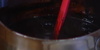 Шаг 4: шафранных вафель под шоколадным соусом