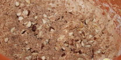 Шаг 4: шоколадных вафель с фундуком