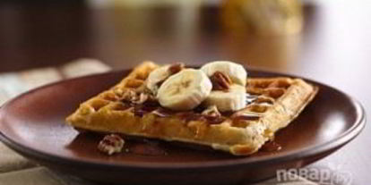 Шаг 5: теста на вафли в вафельнице